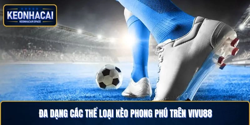Đa dạng các thể loại kèo phong phú trên Vivu88