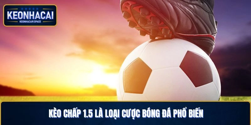 Kèo chấp 1.5 là tỉ lệ hấp dẫn từ nhà cái