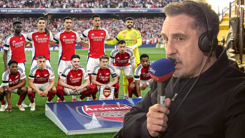 Neville tin Arsenal sẽ có danh hiệu mùa này
