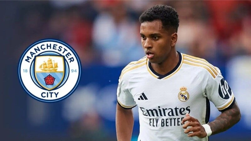 Man City xem xét mua Rodrygo