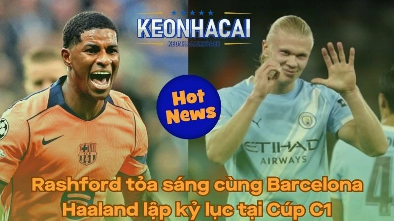Rashford rực sáng cùng Barca