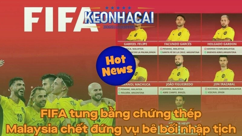 FIFA tung bằng chứng thép