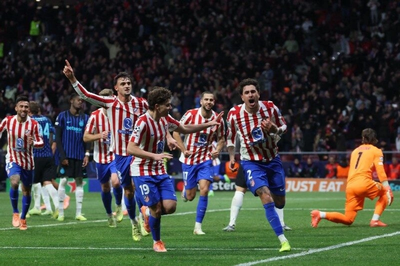 Atletico thắng nghẹt thở Inter