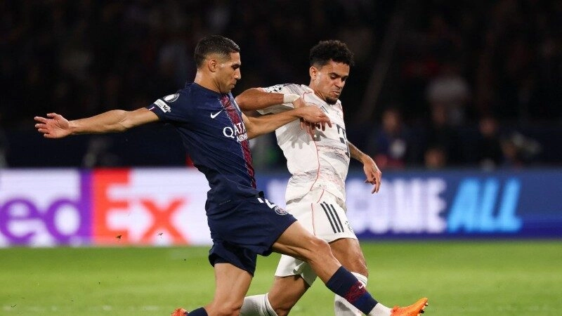 Diaz gửi lời chúc may mắn đến Hakimi