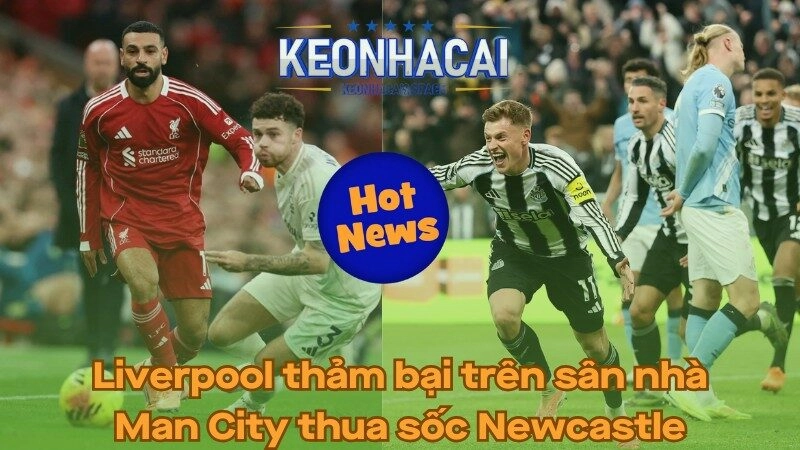 Liverpool thảm bại trên sân nhà