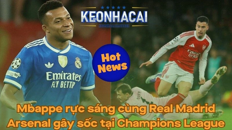 Mbappe rực sáng cùng Real Madrid